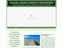 Tablet Screenshot of alcproperties.com